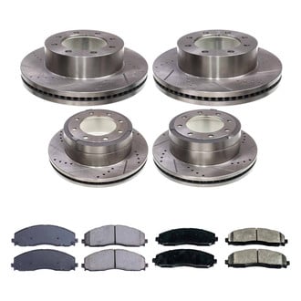 Callahan Brake Parts® - Drilled & Slotted Brake Kit