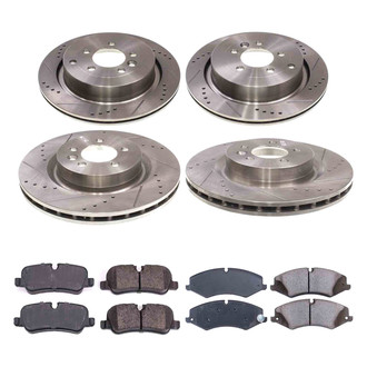 Callahan Brake Parts® - Drilled & Slotted Brake Kit