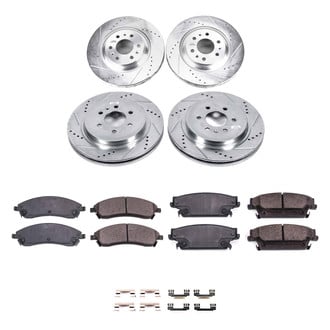 Callahan Brake Parts® - Drilled and Slotted Brake Kit