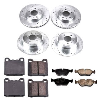 Callahan Brake Parts® - Drilled & Slotted Brake Kit