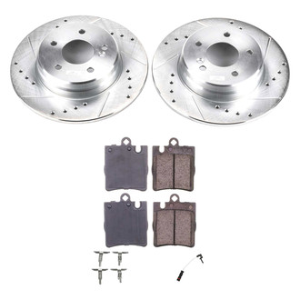 Callahan Brake Parts® - Drilled and Slotted Rear Brake Kit