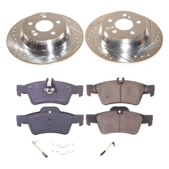 Callahan Brake Parts® - Drilled and Slotted Rear Brake Kit