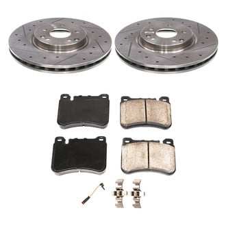 Callahan Brake Parts® - Drilled and Slotted Front Brake Kit