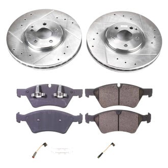 Callahan Brake Parts® - Drilled and Slotted Front Brake Kit