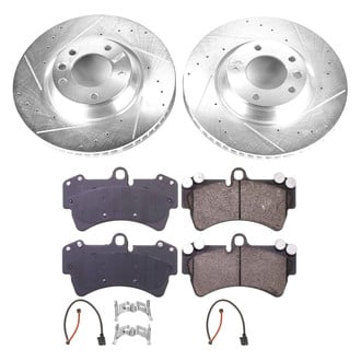 Callahan Brake Parts® - Drilled and Slotted Front Brake Kit