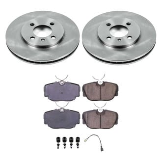 Callahan Brake Parts® - Plain Front Brake Kit