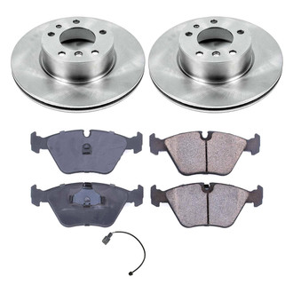 Callahan Brake Parts® - Plain Front Brake Kit
