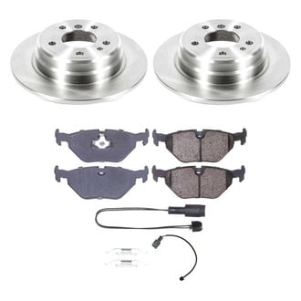 Callahan Brake Parts® - Plain Rear Brake Kit