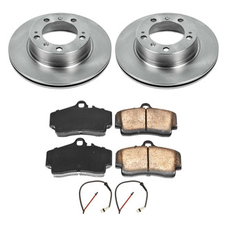 Callahan Brake Parts® - Plain Rear Brake Kit