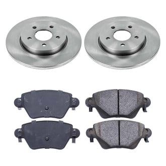 Callahan Brake Parts® - Plain Rear Brake Kit