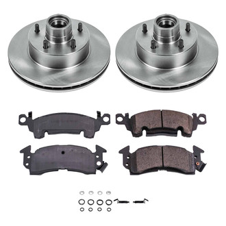 Callahan Brake Parts® - Plain Front Brake Kit