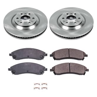Callahan Brake Parts® - Plain Front Brake Kit