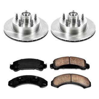 Callahan Brake Parts® - Plain Front Brake Kit