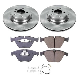 Callahan Brake Parts® - Plain Front Brake Kit