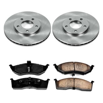 Callahan Brake Parts® - Plain Front Brake Kit