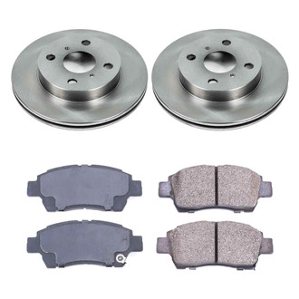 Callahan Brake Parts® - Plain Front Brake Kit