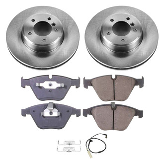 Callahan Brake Parts® - Plain Front Brake Kit