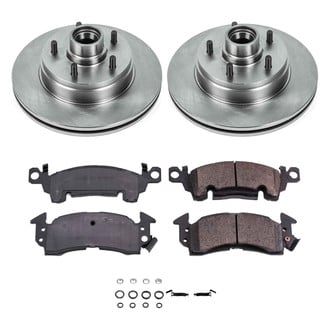 Callahan Brake Parts® - Plain Front Brake Kit