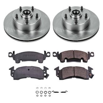 Callahan Brake Parts® - Plain Front Brake Kit