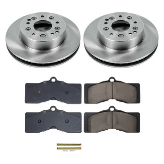 Callahan Brake Parts® - Plain Rear Brake Kit