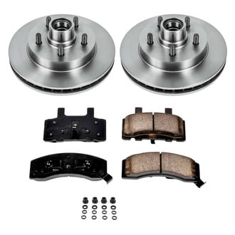 Callahan Brake Parts® - Plain Front Brake Kit