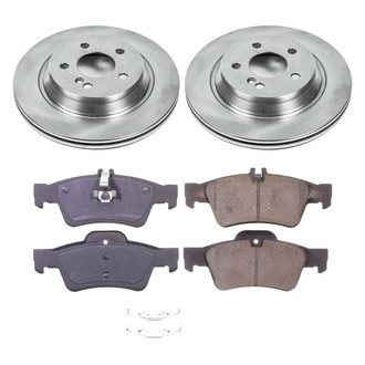 Callahan Brake Parts® - Plain Rear Brake Kit