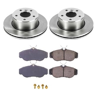 Callahan Brake Parts® - Plain Front Brake Kit