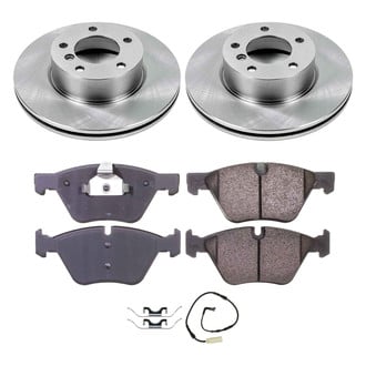 Callahan Brake Parts® - Plain Front Brake Kit