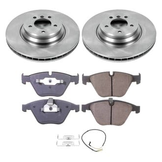 Callahan Brake Parts® - Plain Front Brake Kit