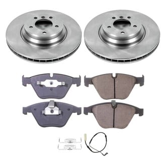 Callahan Brake Parts® - Plain Front Brake Kit