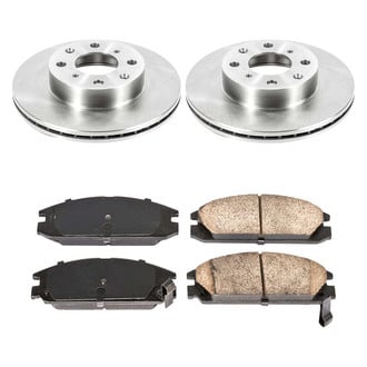 Callahan Brake Parts® - Plain Front Brake Kit