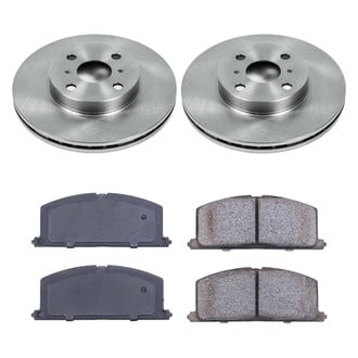 Callahan Brake Parts® - Plain Front Brake Kit