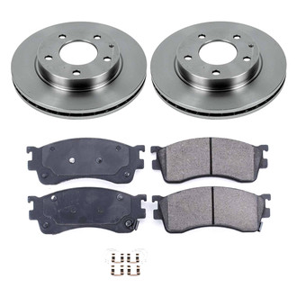 Callahan Brake Parts® - Plain Front Brake Kit