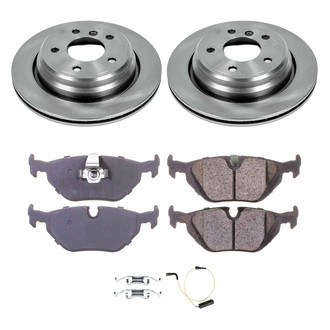 Callahan Brake Parts® - Plain Rear Brake Kit