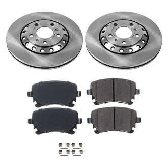 Callahan Brake Parts® - Plain Rear Brake Kit