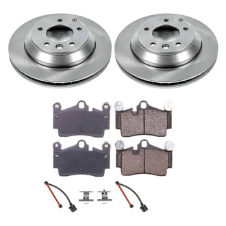 Callahan Brake Parts® - Plain Rear Brake Kit