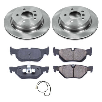 Callahan Brake Parts® - Plain Rear Brake Kit