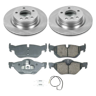 Callahan Brake Parts® - Plain Rear Brake Kit