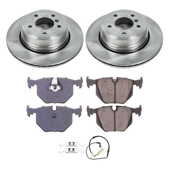 Callahan Brake Parts® - Plain Rear Brake Kit