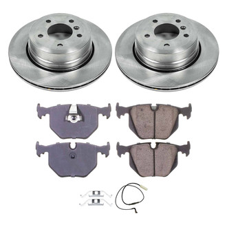 Callahan Brake Parts® - Plain Rear Brake Kit