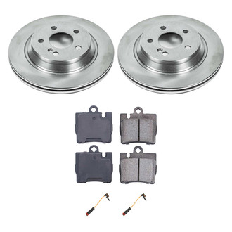 Callahan Brake Parts® - Plain Rear Brake Kit