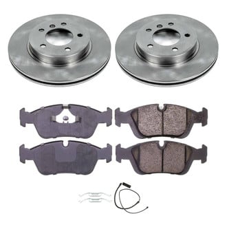 Callahan Brake Parts® - Plain Front Brake Kit