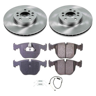 Callahan Brake Parts® - Plain Front Brake Kit