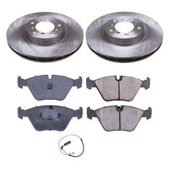 Callahan Brake Parts® - Plain Front Brake Kit