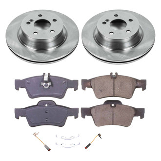 Callahan Brake Parts® - Plain Rear Brake Kit