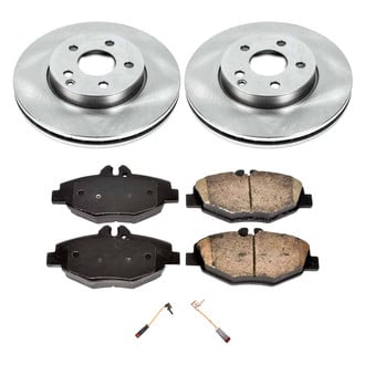 Callahan Brake Parts® - Plain Front Brake Kit