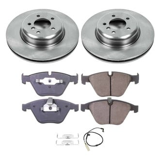 Callahan Brake Parts® - Plain Front Brake Kit