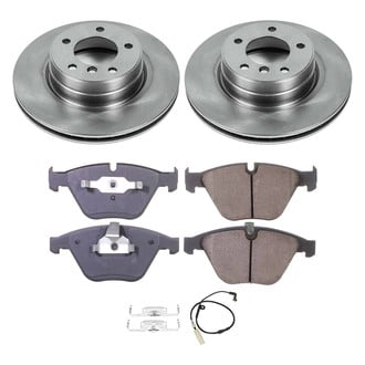 Callahan Brake Parts® - Plain Front Brake Kit