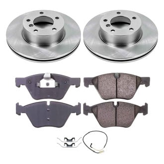 Callahan Brake Parts® - Plain Front Brake Kit