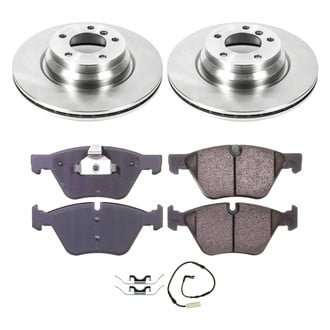 Callahan Brake Parts® - Plain Front Brake Kit